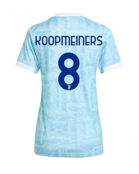 Billige Fotballdrakt Juventus Teun Koopmeiners #8 Replika Bortedrakt Dame 2025-26 Kortermet Billige Fotballdrakt Juventus Teun Koopmeiners #8 Replika Bortedrakt Dame 2025-26 Kortermet